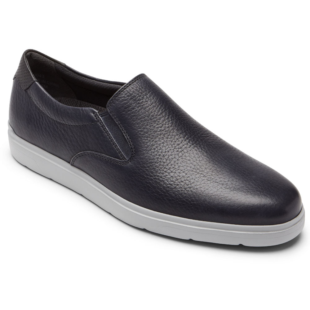 Tenis Rockport Homem Pretas - Total Motion Lite Slip-On - 71385BLGJ